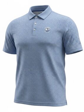 Adidas Pebble Beach Golf Links Floral Performance Polo Shirt
